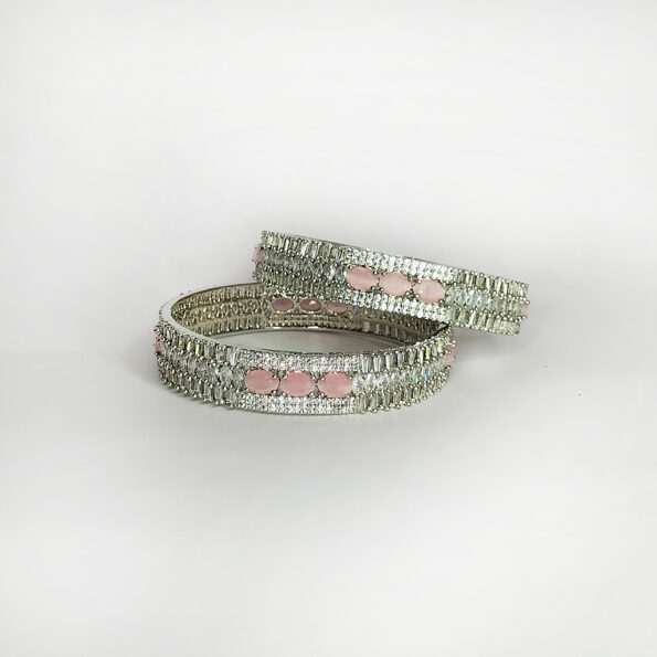 Pink and Silver Bangles (03)